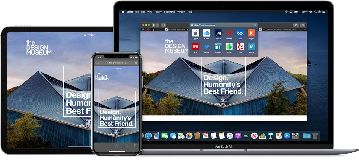 Safari — browser window on an Apple device