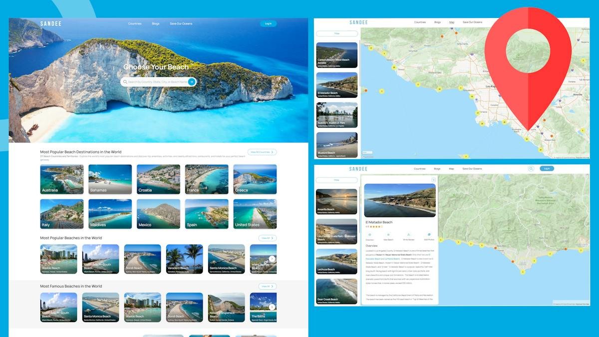Sandee — searchable world map of beach listings