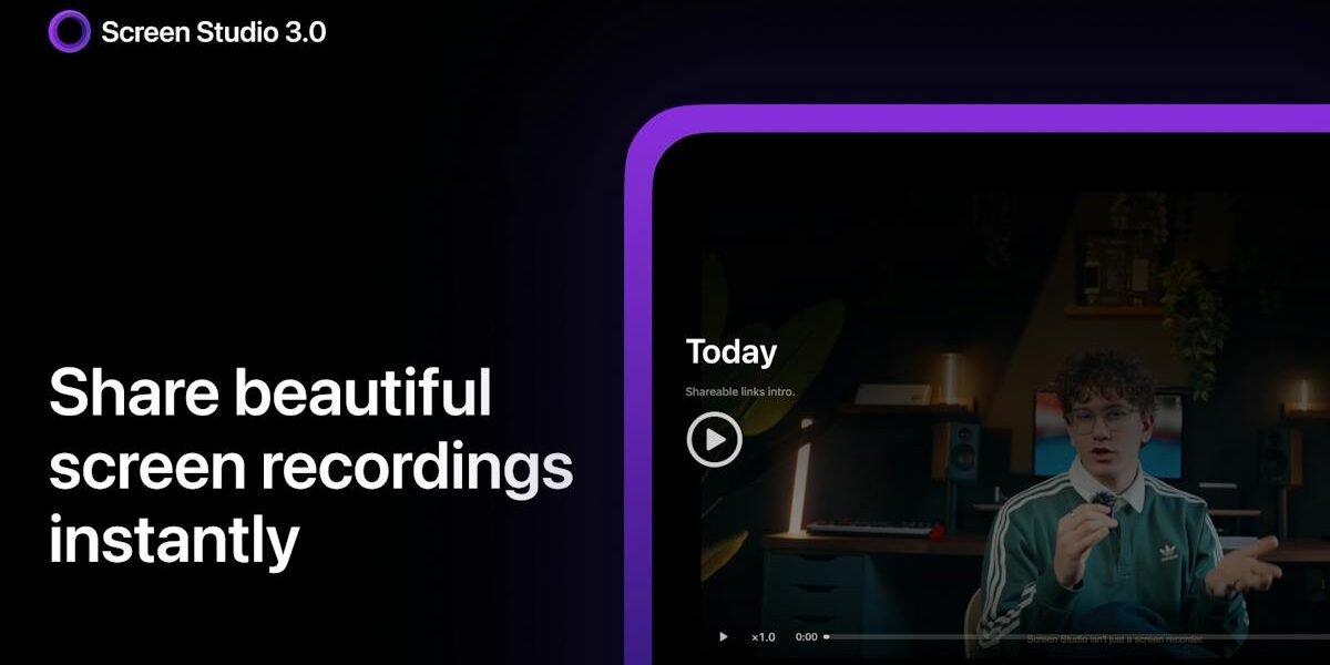 Screen Studio — cinematic screen recording editor