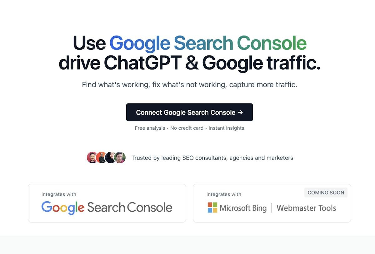 Search Console Audit — traffic opportunity report