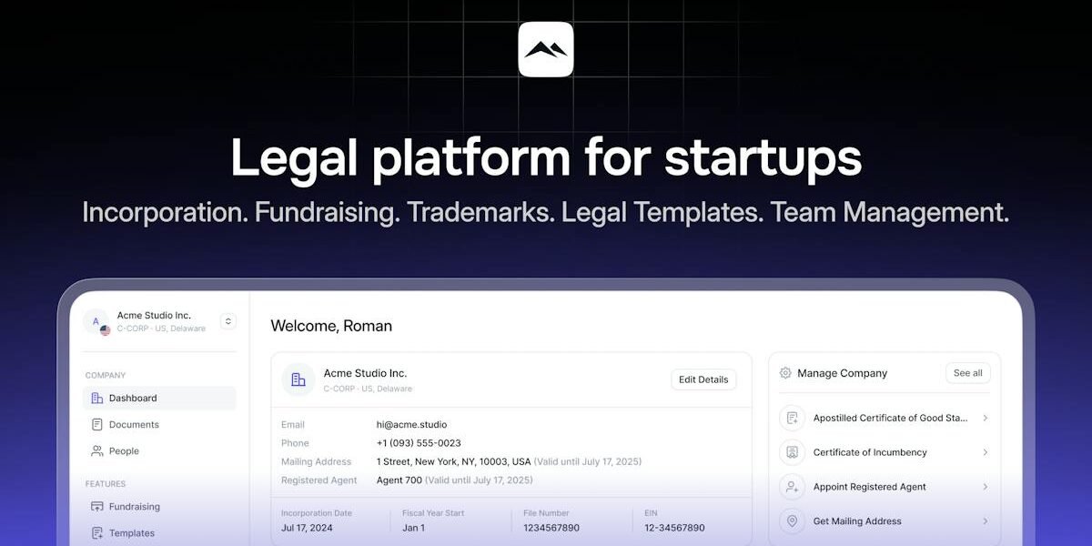 Skala — startup legal dashboard