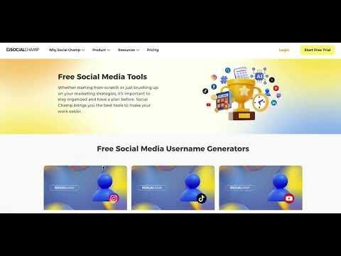 Social Champ — content scheduling dashboard