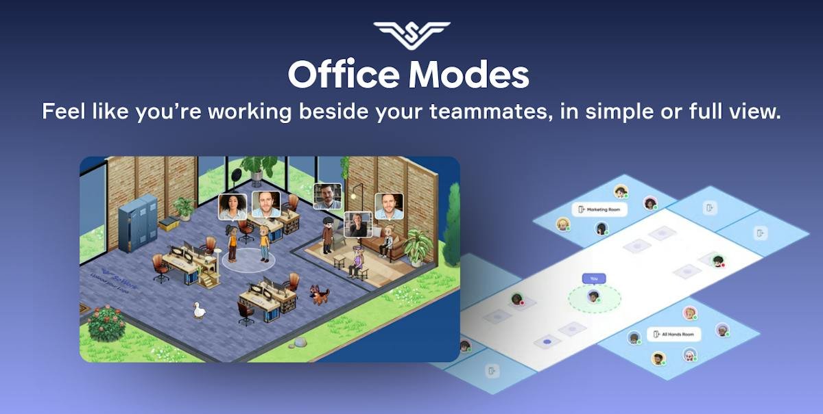 SoWork — virtual office with avatars and video calls