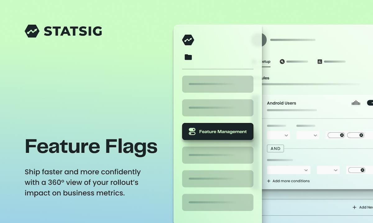 Statsig — product experimentation dashboard