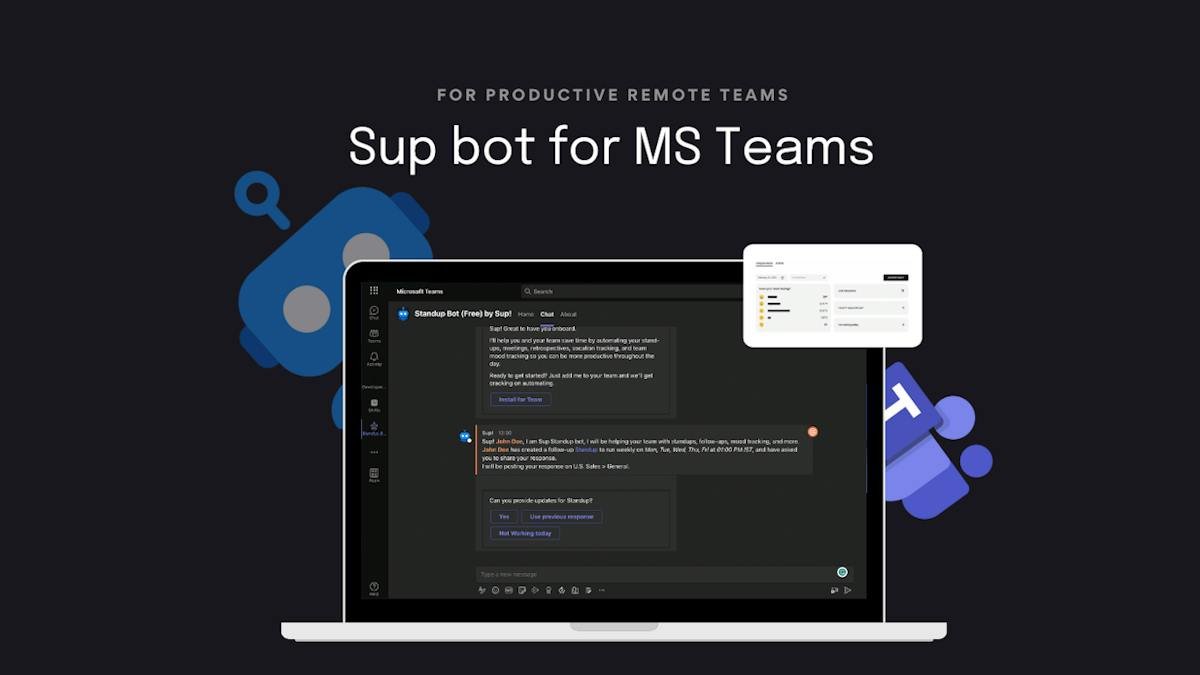 Sup Bot — async standup and leave tracker in Slack