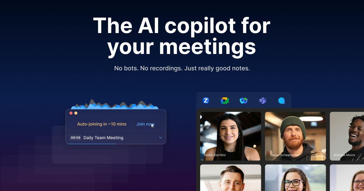 Superpowered — AI meeting notes dashboard