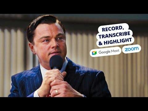 tl;dv — meeting recording and transcript view