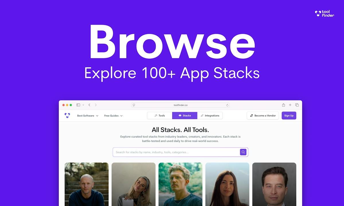 Tool Finder — productivity tool directory and rankings