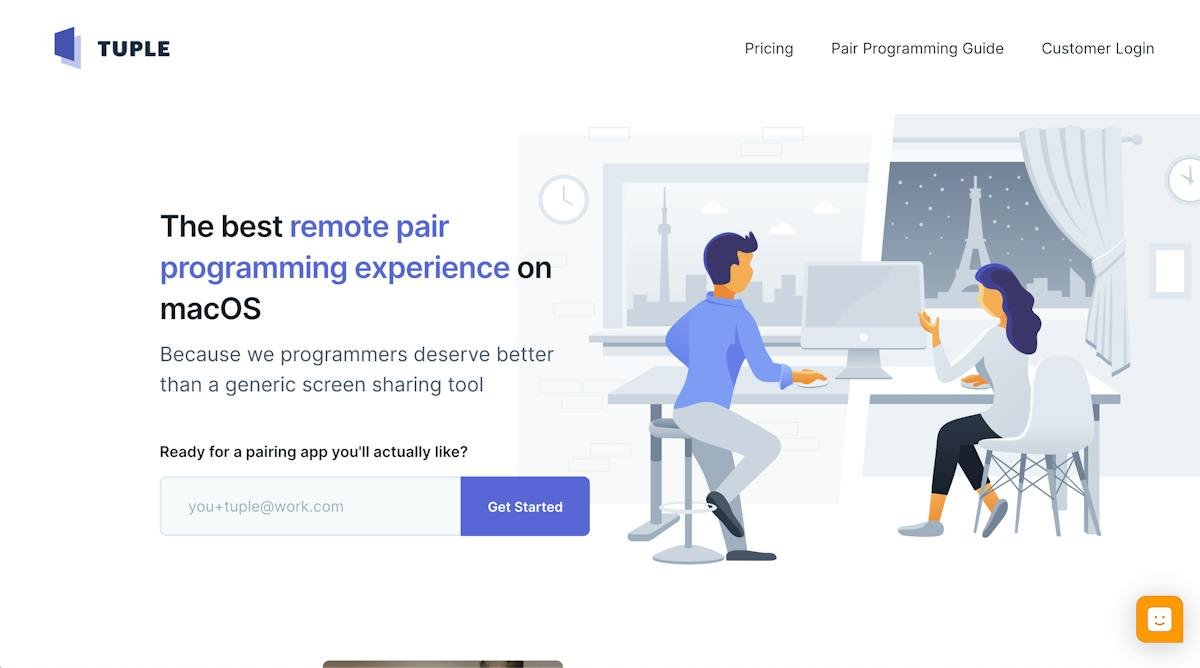 Tuple — remote pair programming screen share