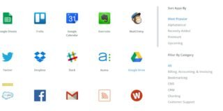 Zapier — workflow automation dashboard