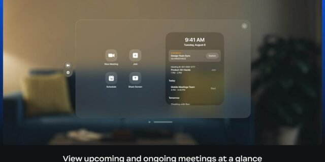 Zoom — video meeting interface